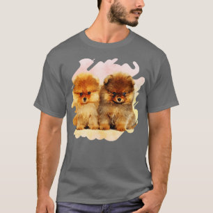 Cute Pomeranian Puppies  T-Shirt