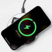 Cute Pomeranian Red Nerd Glasses Wireless Charger (Phone)