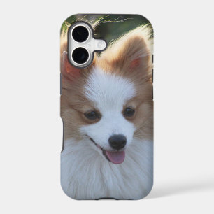 Cute Pomeranian Spitz Dog Portrait Photograph iPhone 17 Case