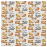 Cute Pomeranian Toy Dog Fabric
