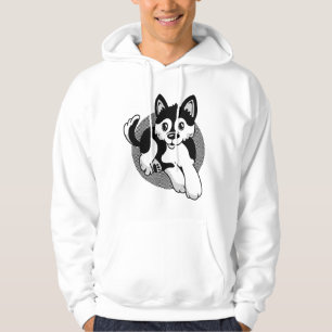 Cute Pomsky Dog Lover Gift Canine Owner Hoodie