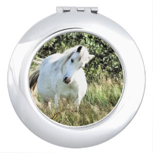 CUTE PONY COMPACT MIRROR