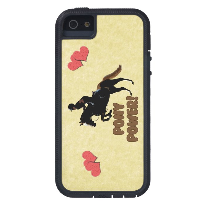 Cute Pony Power Equestrian iPhone 5 Cover