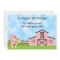 Cute Pony Rides and Pink Barn Horse Birthday