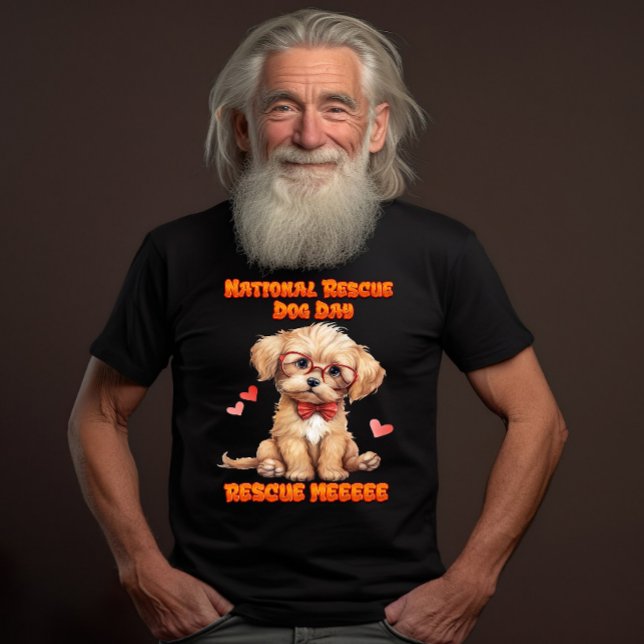 Cute Pooch: Bow-Tied & Glasses T-Shirt (Creator Uploaded)