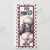 Cute Poodle Dog (Front)