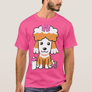 Cute Poodle Is A Ba  T-Shirt