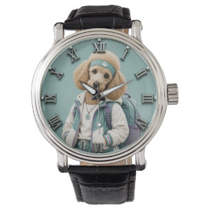 Cute Poodle Puppy Watch