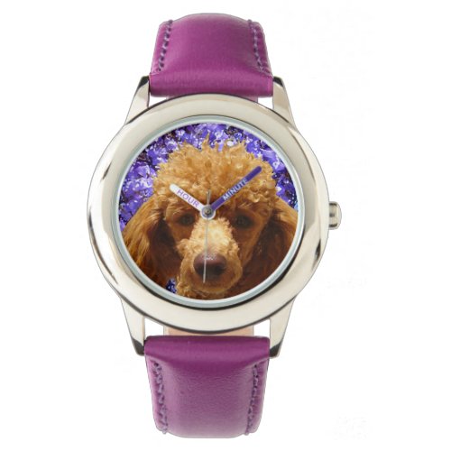 Cute Poodle Watch