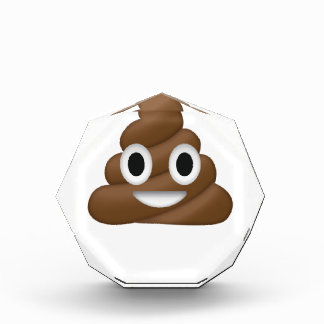 Cute Poop Emoji Acrylic Award