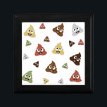 Cute Poop emoji funny gift ideas Gift Box<br><div class="desc">Cute Poop emoji funny gift ideas</div>