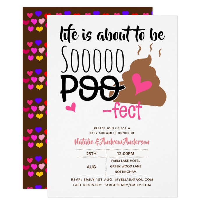 funny baby shower invitations