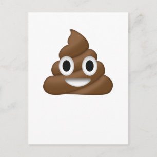 Cute Poop Emoji Postcard