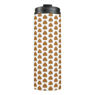 Cute Poop Pattern Tumbler
