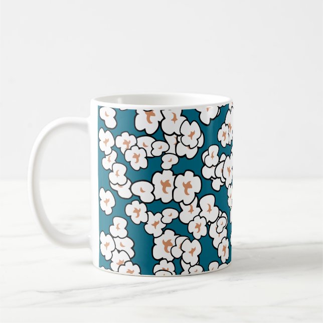 Cute Popcorn Coffee Mug (Left)