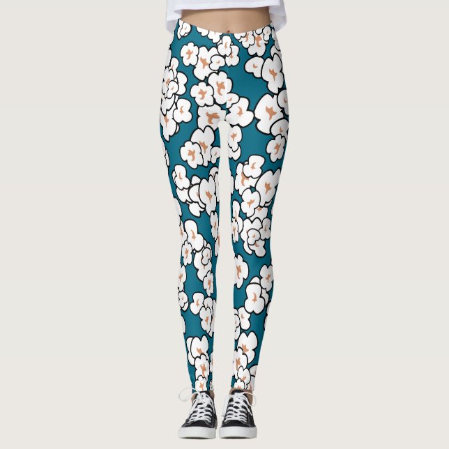 Cute Popcorn Leggings (Front)