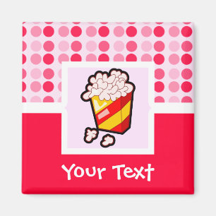 Cute Popcorn Magnet