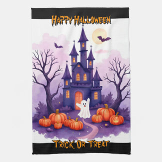 Cute Popular Halloween Spooky Collection Kitchen Towel