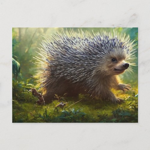 Cute Porcupine Postcard