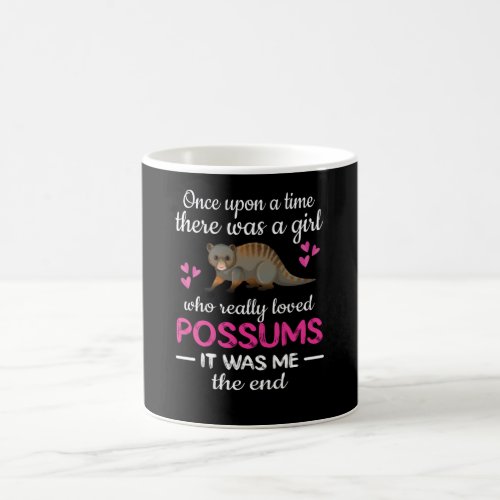 Cute Possum Girl Opossum Lover Possum Whisperer Coffee Mug