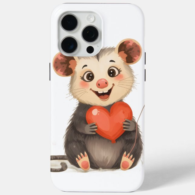 Cute Possum Phone Case (Back)