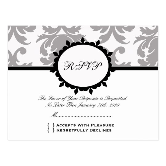 CUTE Postcard RSVP