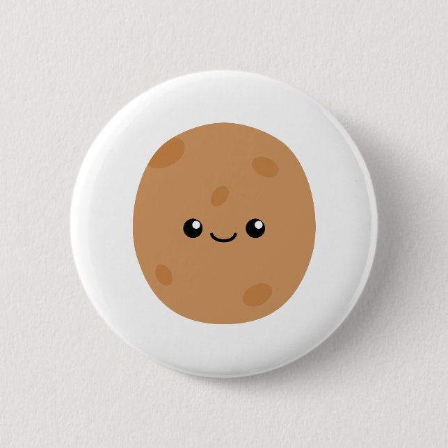 Cute Potato Button (Front)