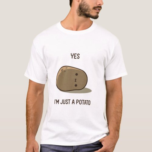 Cute Potato T_Shirt