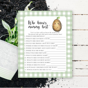 Cute potato - Who knows mommy best