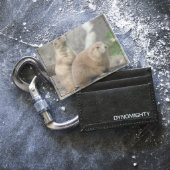 Cute Prairie Dog Tyvek® Card Case Wallet (In Situ)