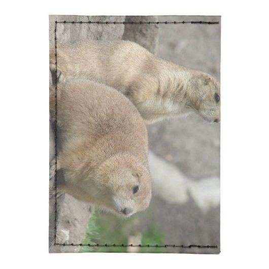 Cute Prairie Dog Tyvek® Card Case Wallet (Front Vertical)