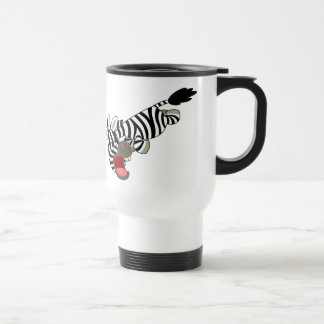 Cute Prankish Cartoon Zebra Commuter Mug
