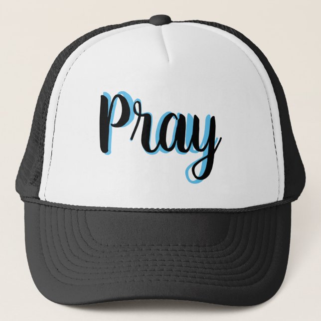 cute PRAY lettering | Trucker Hat (Front)