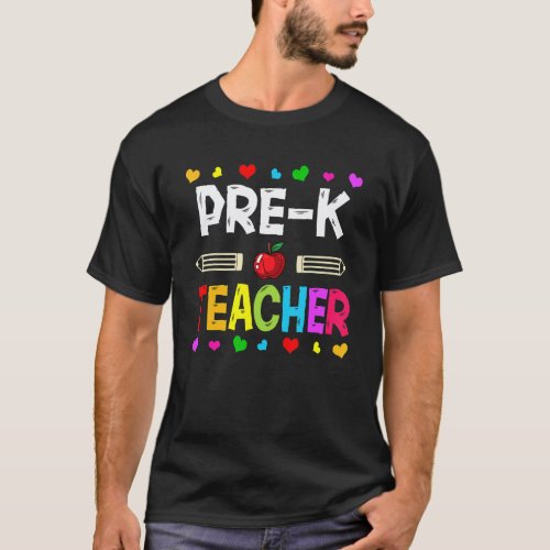 Cute Pre K Teacher Welcome Back To School T-Shirt