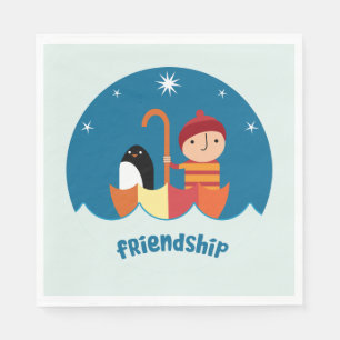 Cute Pre School K Lost And Found Friendship Napkins