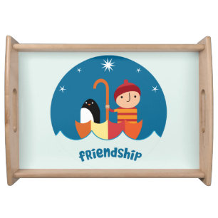 Cute Pre School K Lost And Found Friendship Serving Tray