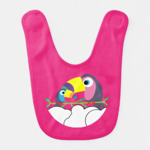 Cute Pre School Pre Schooler Kids Toucan Thr Baby Bib