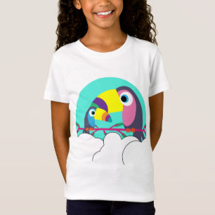 Cute Pre School Pre Schooler Kids Toucan Thr T-Shirt