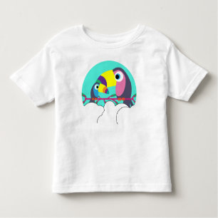 Cute Pre School Pre Schooler Kids Toucan Thr Toddler T-shirt