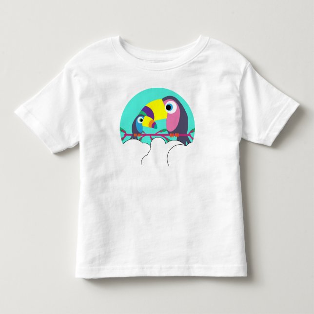 Cute Pre School | Pre Schooler | Kids | Toucan Thr Toddler T-shirt (Front)