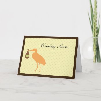 Cute Pregnancy Annoucement Announcement by FuzzyFeeling at Zazzle
