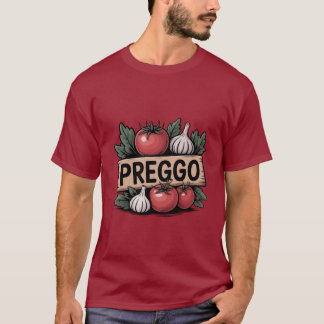 Cute Pregnancy Announcement Preggo Costume T-Shirt