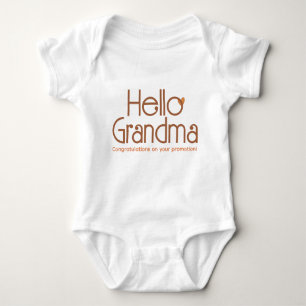 Cute Pregnancy Reveal Announcement Gift Custom Baby Bodysuit