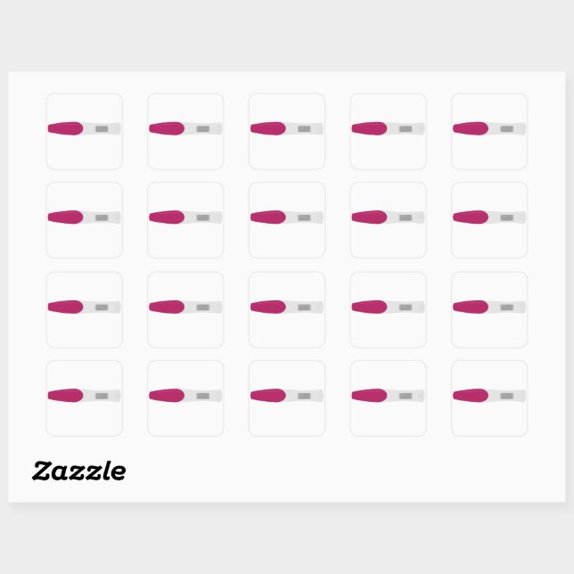 Cute Pregnancy Test Planner Stickers for TTC (Sheet)