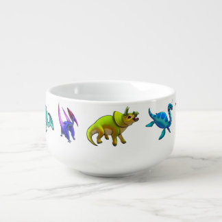 Cute Prehistoric soup mug