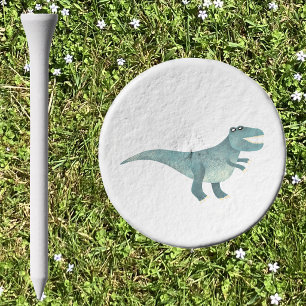 Cute Prehistoric T-Rex Dinosaur Golf Tees