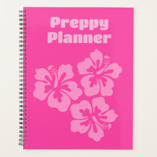 Cute Preppy Planner Pink 