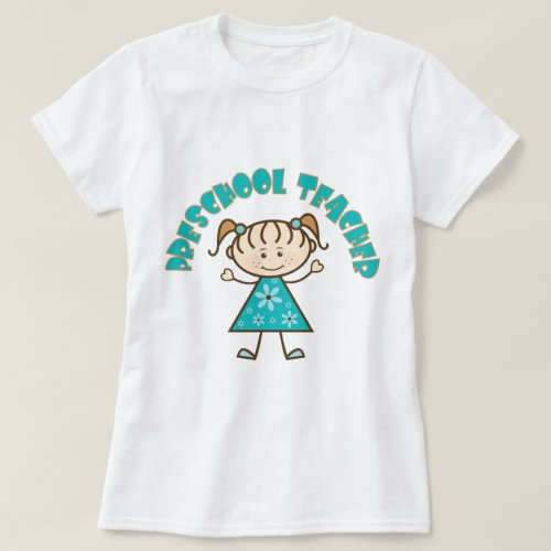 Cute Preschool Teacher T_Shirt