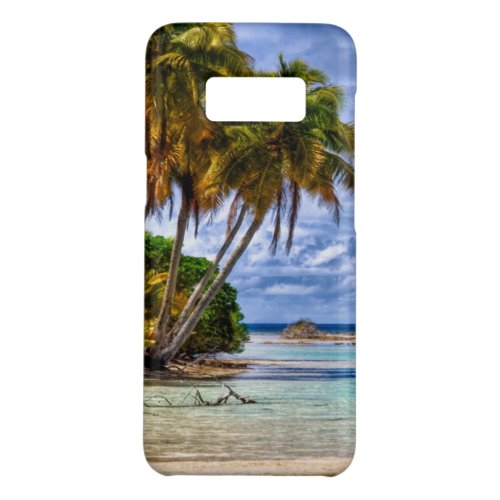Cute Pretty Summer Hawaiian Beach Watercolor Case_Mate Samsung Galaxy S8 Case