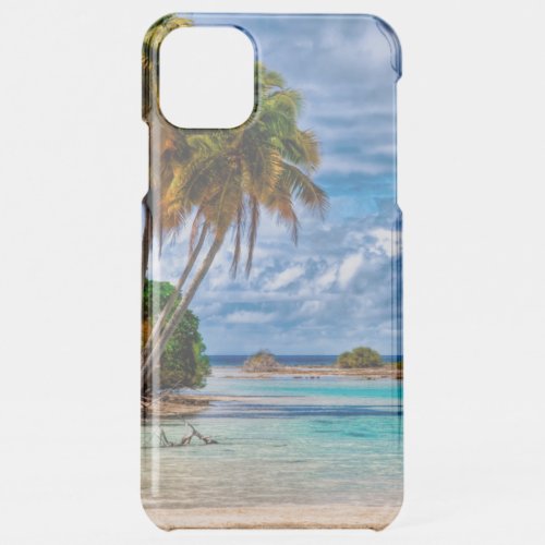 Cute Pretty Summer Hawaiian Beach Watercolor iPhone 11 Pro Max Case